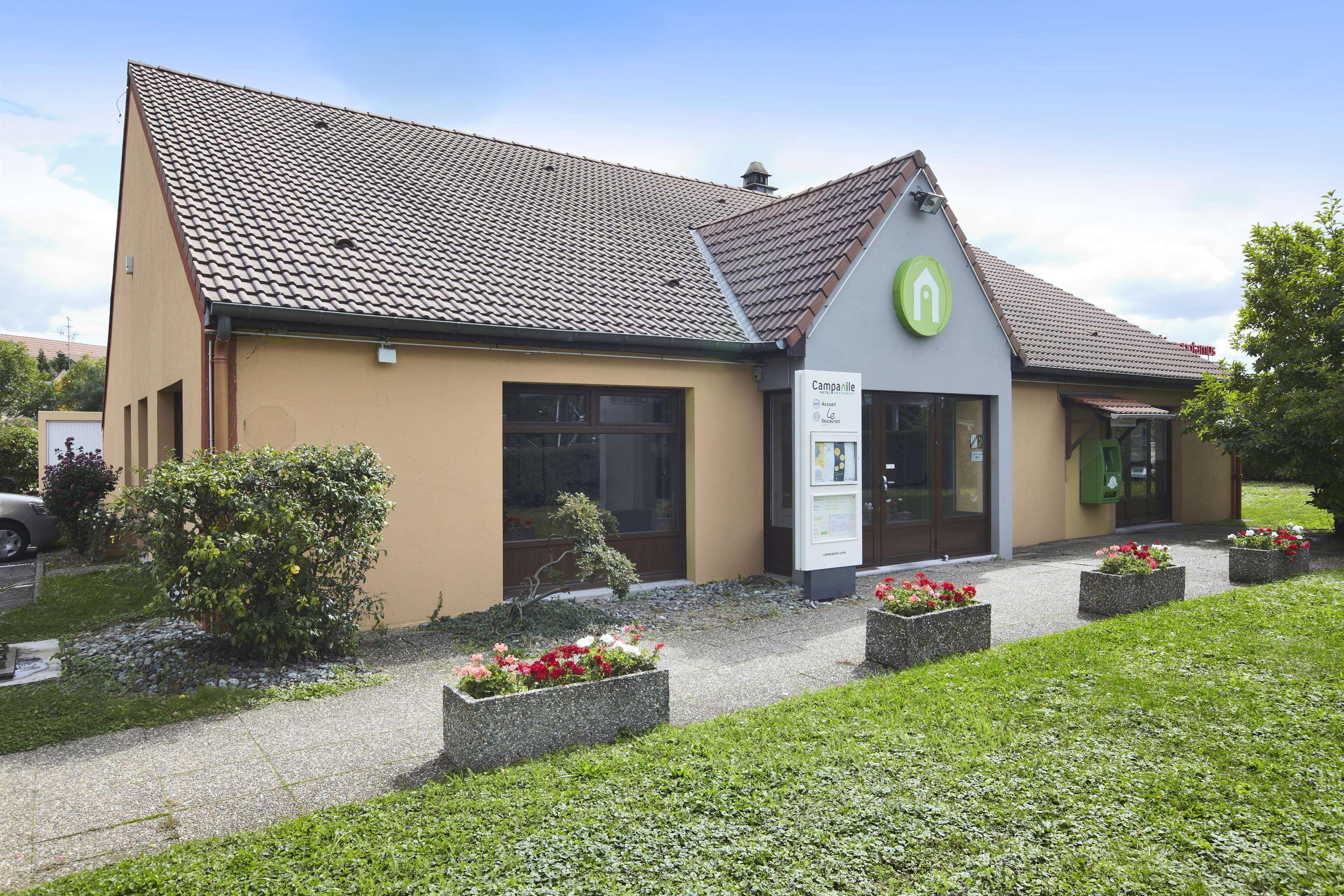 Hotel Campanile Mulhouse - Illzach Ile Napoleon Exteriér fotografie