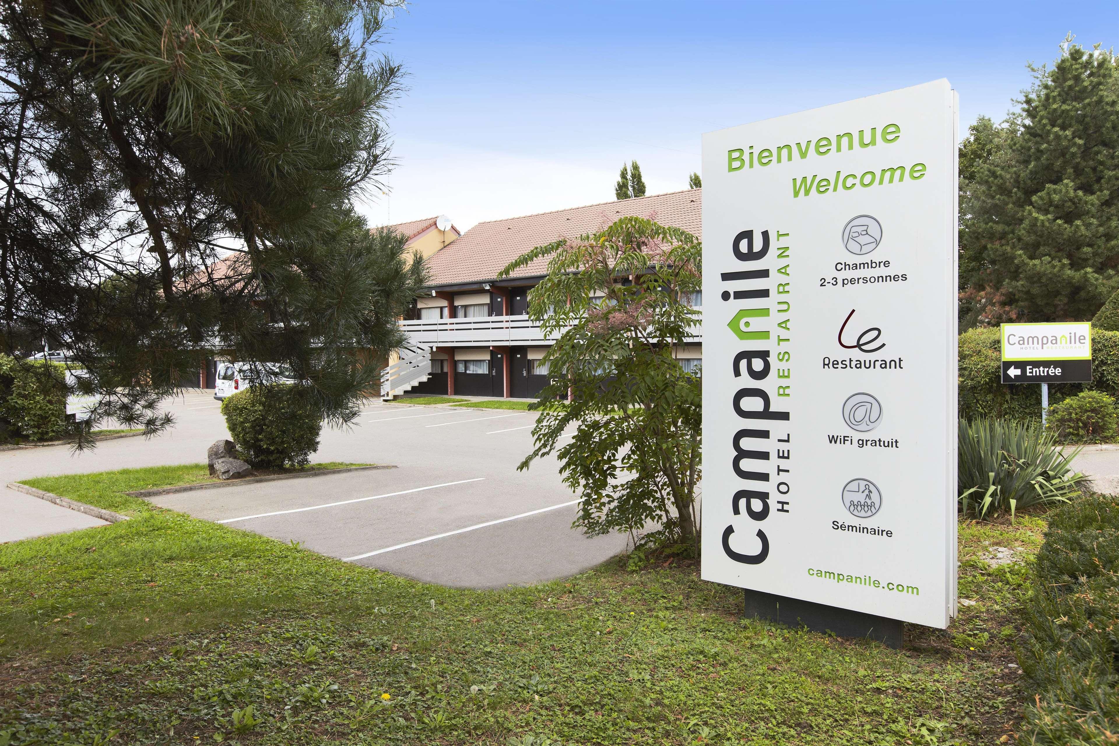 Hotel Campanile Mulhouse - Illzach Ile Napoleon Exteriér fotografie